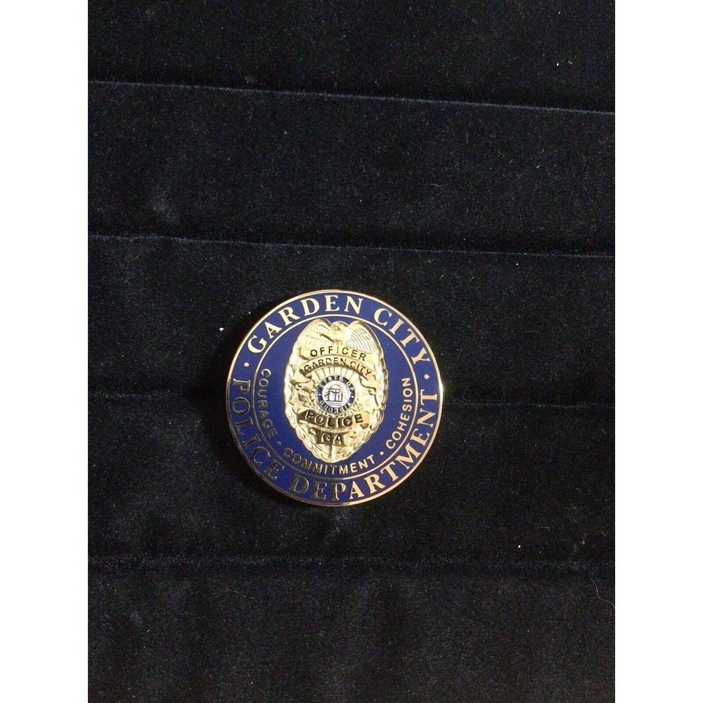 Garden City Georgia Police Department Challenge Coin Law Enforcement Collectible